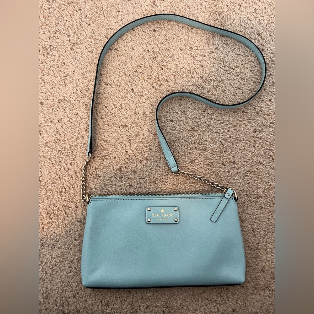 Kate Spade Light Blue Crossbody Bag